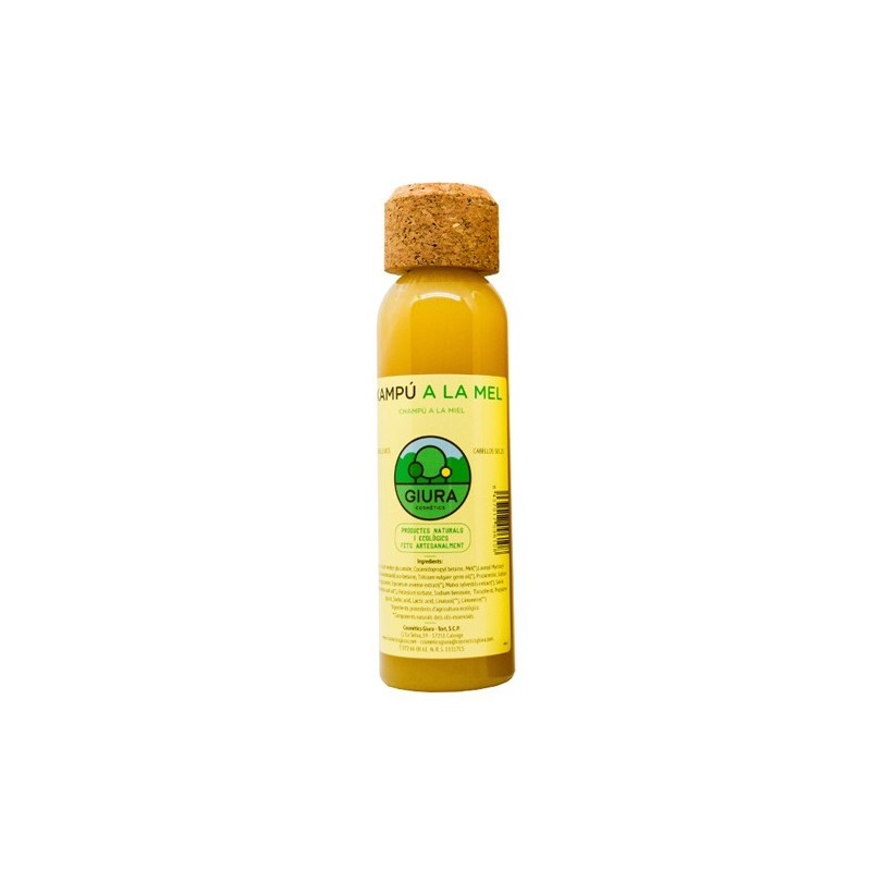 Xampú a la mel ecològic 250 ml de Giura - Ecoalimentaria