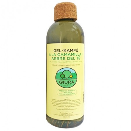 Gel-xampú a la camamilla ecològic 750 ml de Giura - Ecoalimentaria