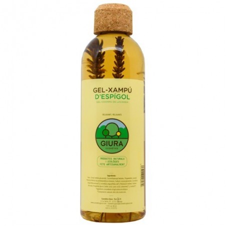Gel-champú de lavanda ecológico 750 ml de Giura - Ecoalimentaria
