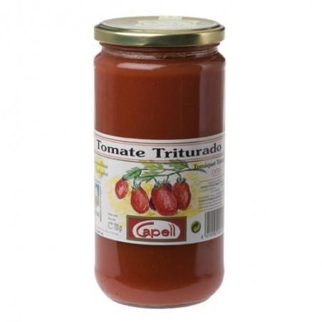 Tomate triturado ecológico 700 g de Capell - Ecoalimentaria