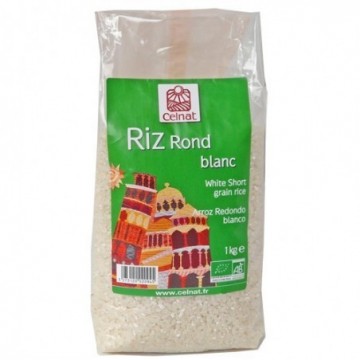 Arroz blanco redondo ecológico 500 g de Celnat - Ecoalimentaria