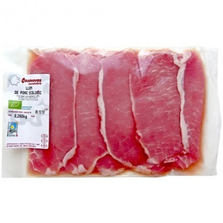 Llom fresc ecològic 250 g de Casanovas Cansaladers - Ecoalimentaria