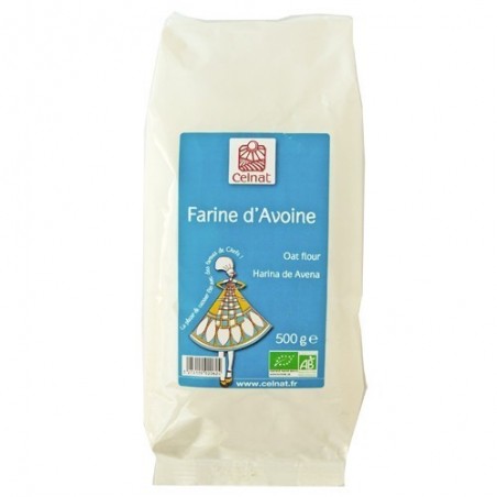 Harina de avena ecológica 500 g de Celnat - Ecoalimentaria