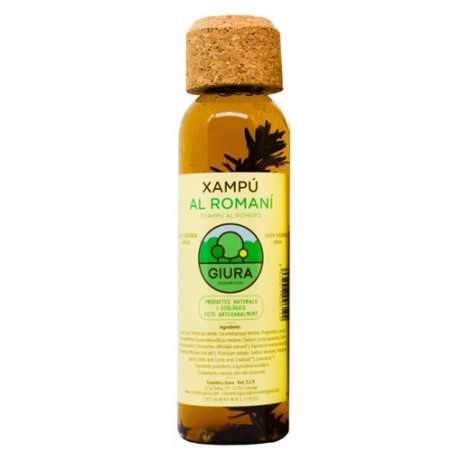 Xampú al romaní ecològic 250 ml de Giura - Ecoalimentaria