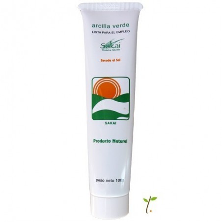 Arcilla verde en tubo 100 g de Sakai - Ecoalimentaria