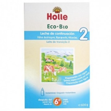 Leche de continuación 2 ecológica 600 g de Holle - Ecoalimentaria