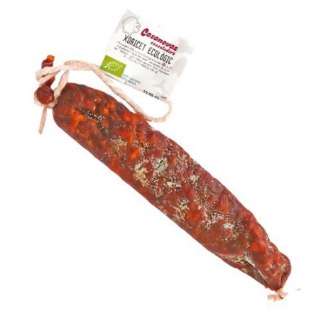 Xoriçet dolç ecològic 100 g de Casanovas Cansaladers - Ecoalimentaria