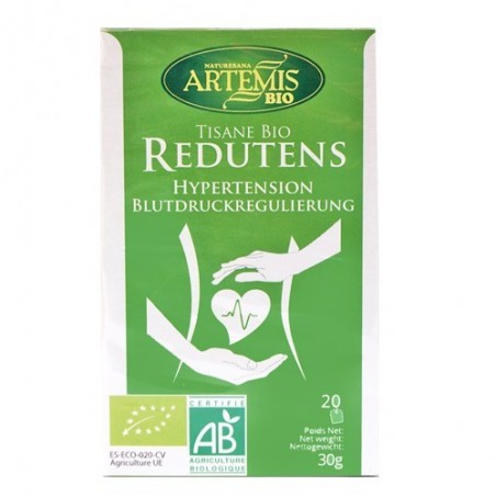 Tisana Redutens ecológica 20 sobres de Artemis - Ecoalimentaria