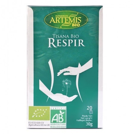 Tisana Respir ecológica 20 sobres de Artemis - Ecoalimentaria