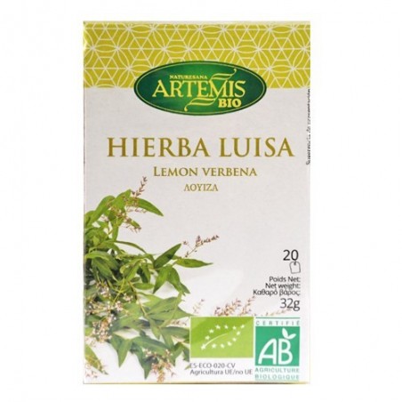 Infusió marialluïsa ecològica 20 sobres d'Artemis - Ecoalimentaria