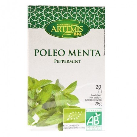 Infusió menta poliol ecològica 20 sobres d'Artemis - Ecoalimentaria