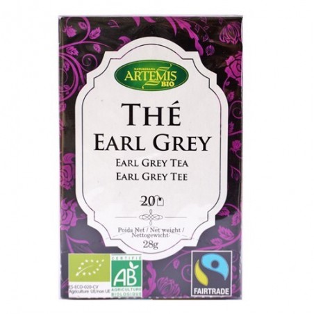 Té Earl Grey ecológico 20 sobres de Artemis - Ecoalimentaria