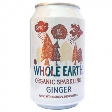 Refresc de gingebre ecològic 330 ml de Whole Earth - Ecoalimentaria