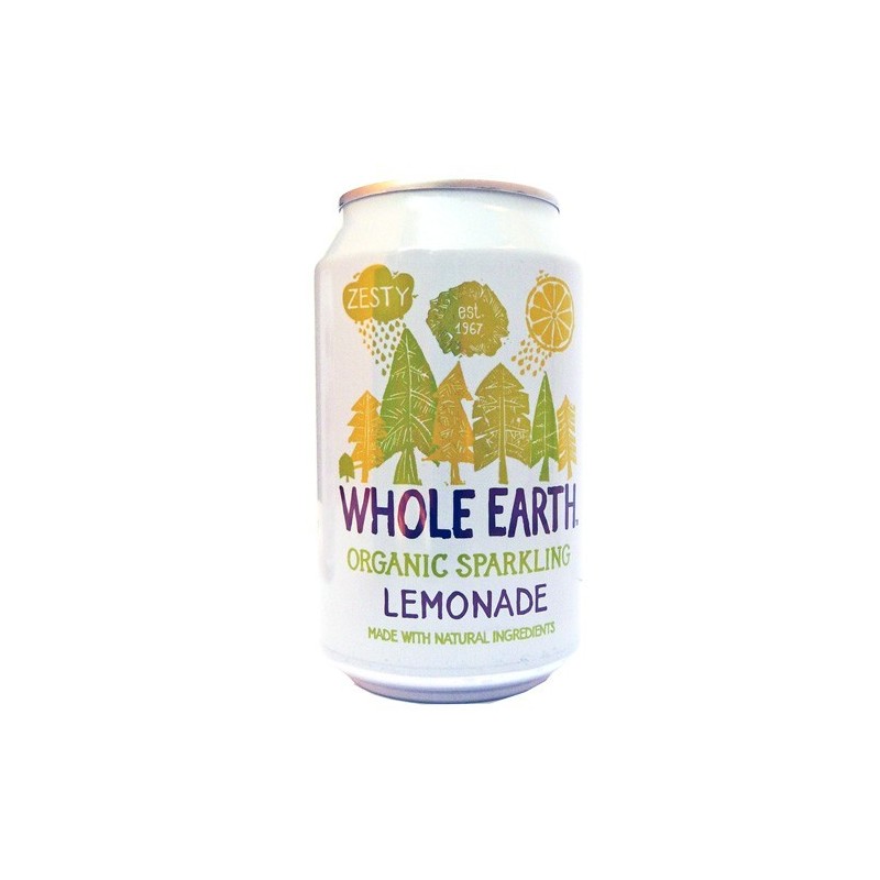 Refresco de limón ecológico 330 ml de Whole Earth - Ecoalimentaria