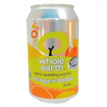 Refresco de naranja ecológico 330 ml de Whole Earth - Ecoalimentaria