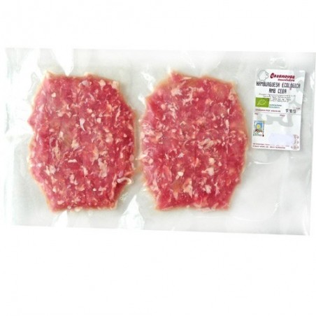 Hamburguesa cebolla bio 225 g Casanovas Cansaladers - Ecoalimentaria