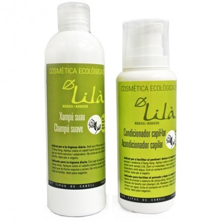 Pack cura del cabell Lilà ecològic - Ecoalimentaria