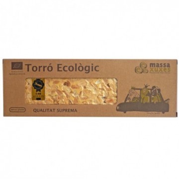 Torró d'Alacant ecològic 500 g de Massaxuxes - Ecoalimentaria