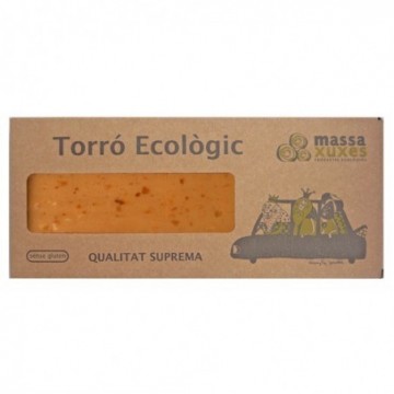 Turrón de Jijona ecológico 200 g de Massaxuxes - Ecoalimentaria