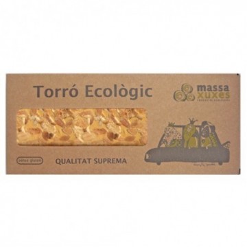 Turrón de Alicante ecológico 200 g de Massaxuxes - Ecoalimentaria