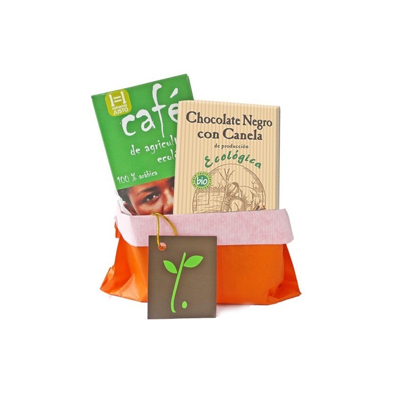 Pack cafè i xocolata ecològic  - Ecoalimentaria