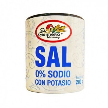 Sal 0% sodi 200 g d'El Granero Integral - Ecoalimentaria