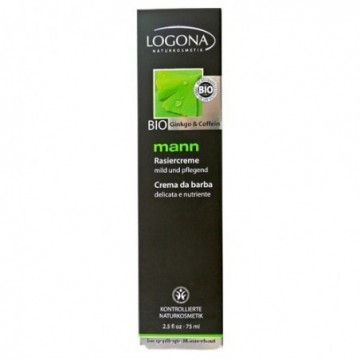 Crema de afeitar Mann ecológica 75 ml de Logona - Ecoalimentaria