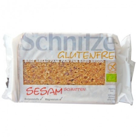 Pan de sarraceno con sésamo ecológico 250 g Schnitzer - Ecoalimentaria