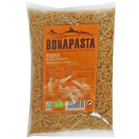 Fideus blancs d’espelta ecològics  500 g de Bonapasta - Ecoalimentaria