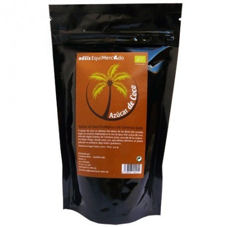 Sucre de coco ecològic 250 g d'EquiMercado - Ecoalimentaria