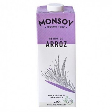 Bebida de arroz ecológica 1 l de Monsoy - Ecoalimentaria