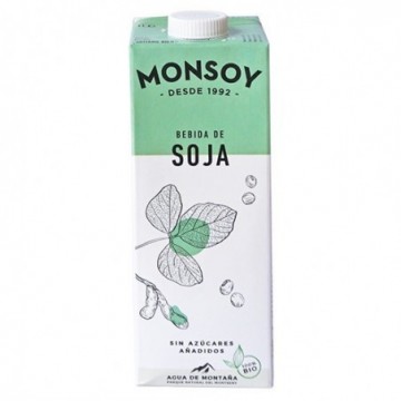 Beguda de soja ecològica 1 l de Monsoy - Ecoalimentaria