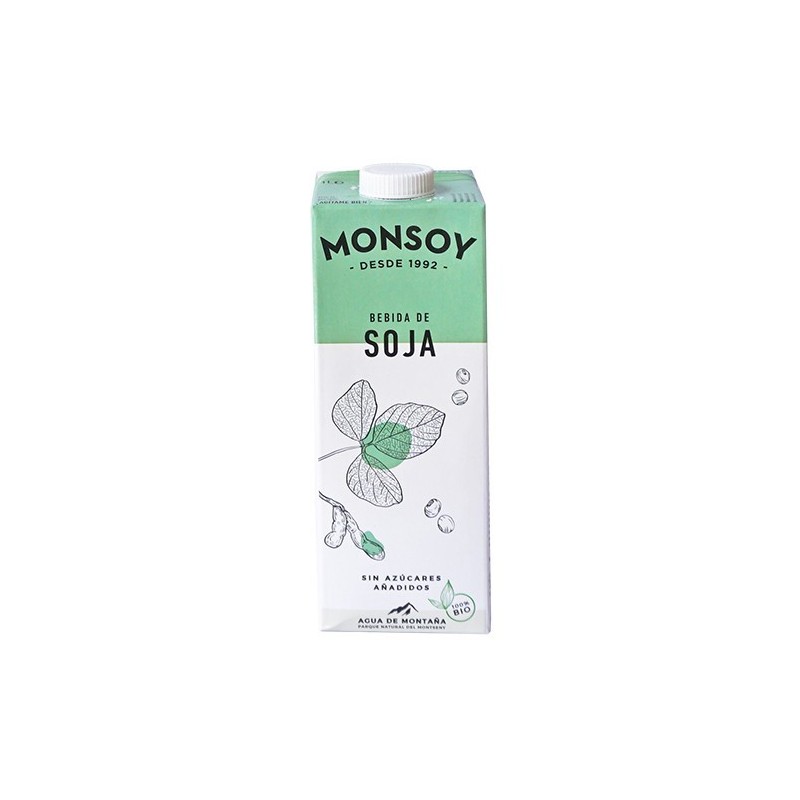 Bebida de soja ecológica 1 l de Monsoy - Ecoalimentaria