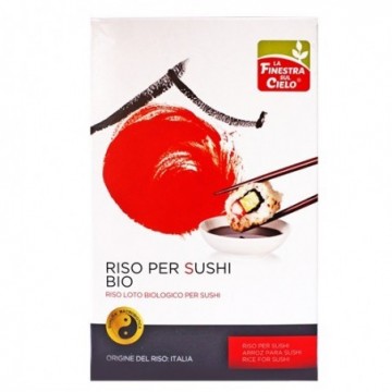 Arròs per a sushi bio 500 g de La Finestra sul Cielo - Ecoalimentaria