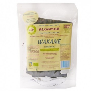 Wakame ecològica 100 g d'Algamar - Ecoalimentaria
