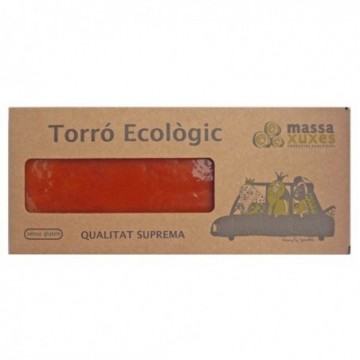Turrón de yema tostada ecológico 200 g de Massaxuxes - Ecoalimentaria