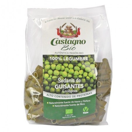 Sedanis de pèsols ecològics 250 g de Castagno - Ecoalimentaria