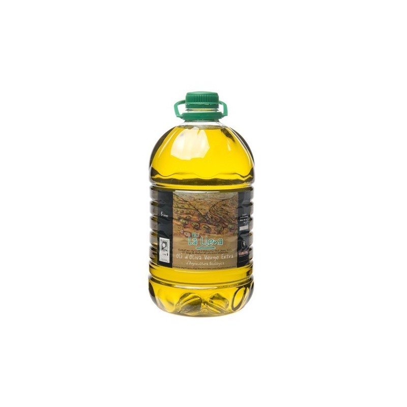 Aceite de oliva virgen extra ecológico 5 l La Llena - Ecoalimentaria