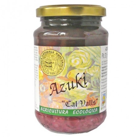 Azukis cocidos ecológicos 370 g de Cal Valls - Ecoalimentaria