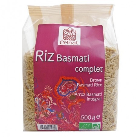 Arròs basmati integral ecològic 500 g de Celnat - Ecoalimentaria