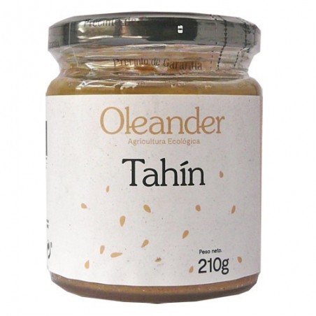 Tahín ecológico 210 g de Oleander - Ecoalimentaria