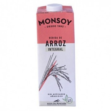 Bebida de arroz integral ecológica 1 l de Monsoy - Ecoalimentaria