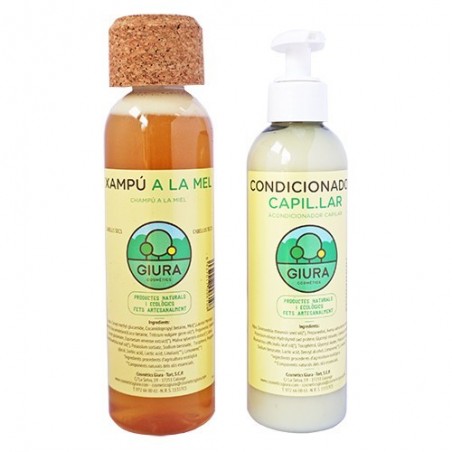 Pack cuidado cabello Giura ecológico - Ecoalimentaria