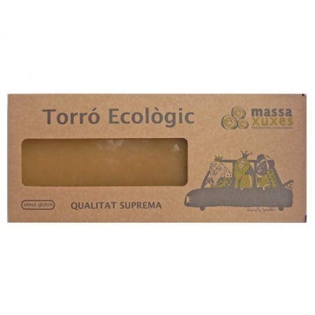 Turrón de mazapán ecológico 200 g de Massaxuxes - Ecoalimentaria
