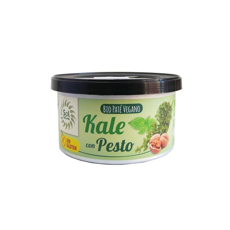 Paté kale con pesto ecológico 125 g de Sol Natural - Ecoalimentaria