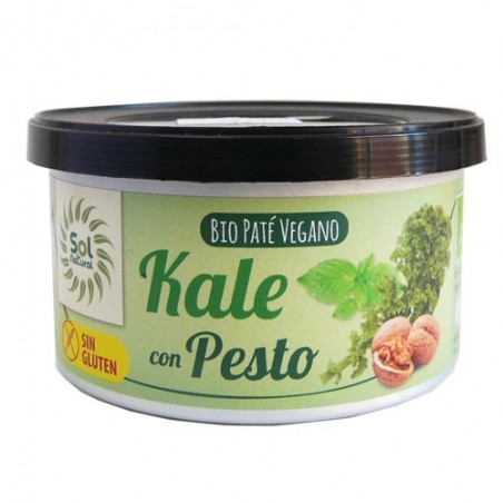 Paté kale amb pesto ecològic 125 g de Sol Natural - Ecoalimentaria