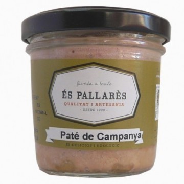Paté de campaña ecológico 100 g de És Pallarès - Ecoalimentaria