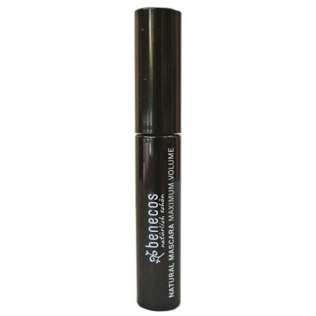 Màscara màxim volum negra ecològica 8 ml de Benecos - Ecoalimentaria