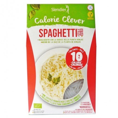 Espagueti de konjac ecológico 400 g de Slendier - Ecoalimentaria