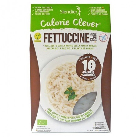 Fettuccine de konjac ecológico 400 g de Slendier - Ecoalimentaria